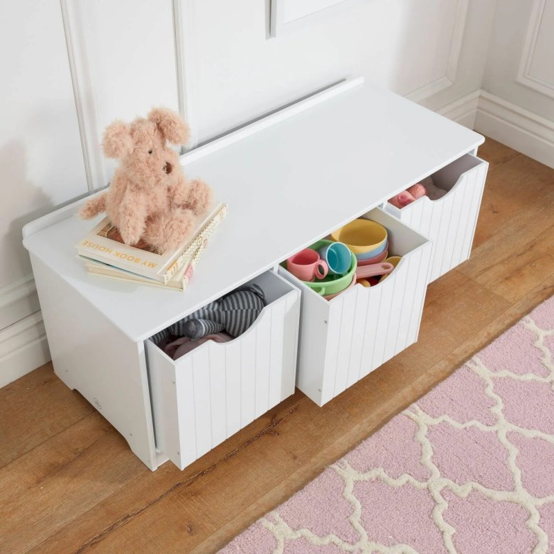 Скамья с ящичками для хранения storage bench