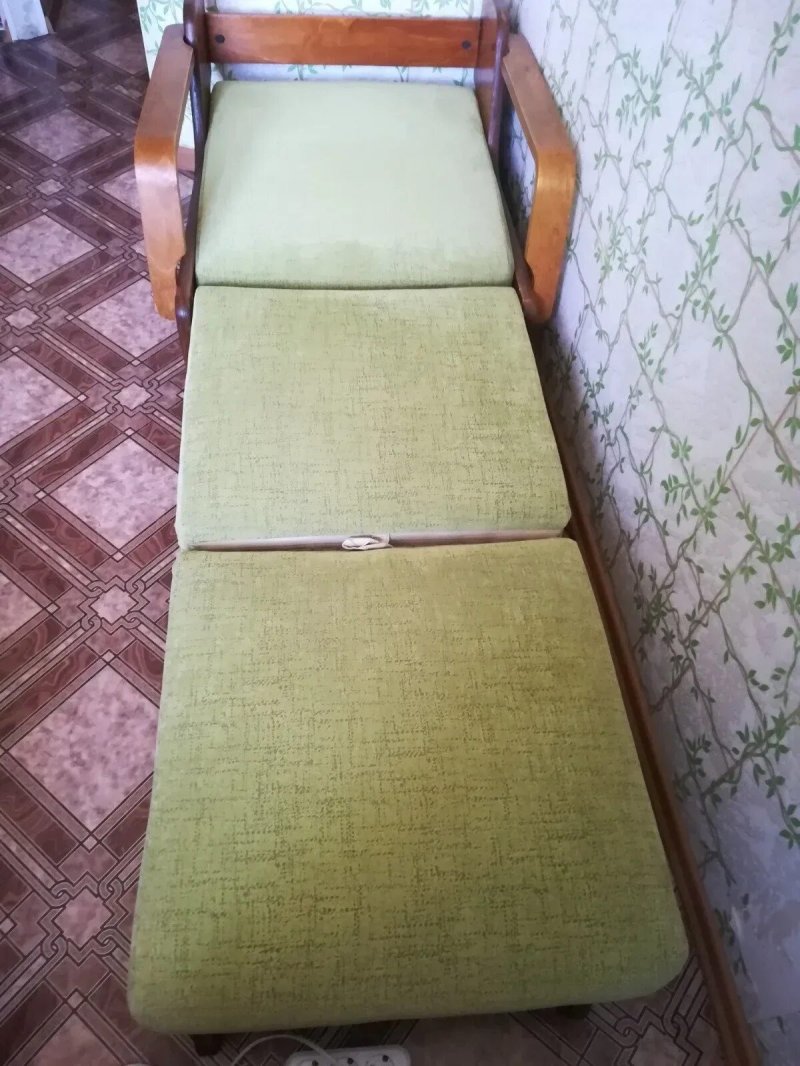 Советское раскладное кресло