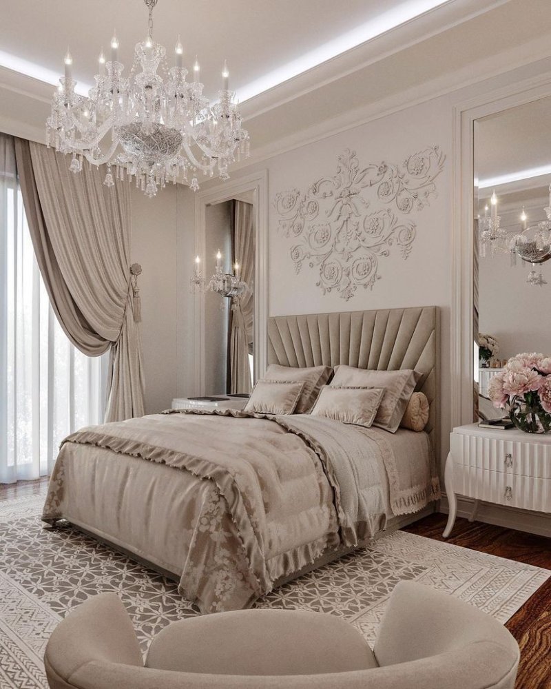 Спальни luxury неоклассика