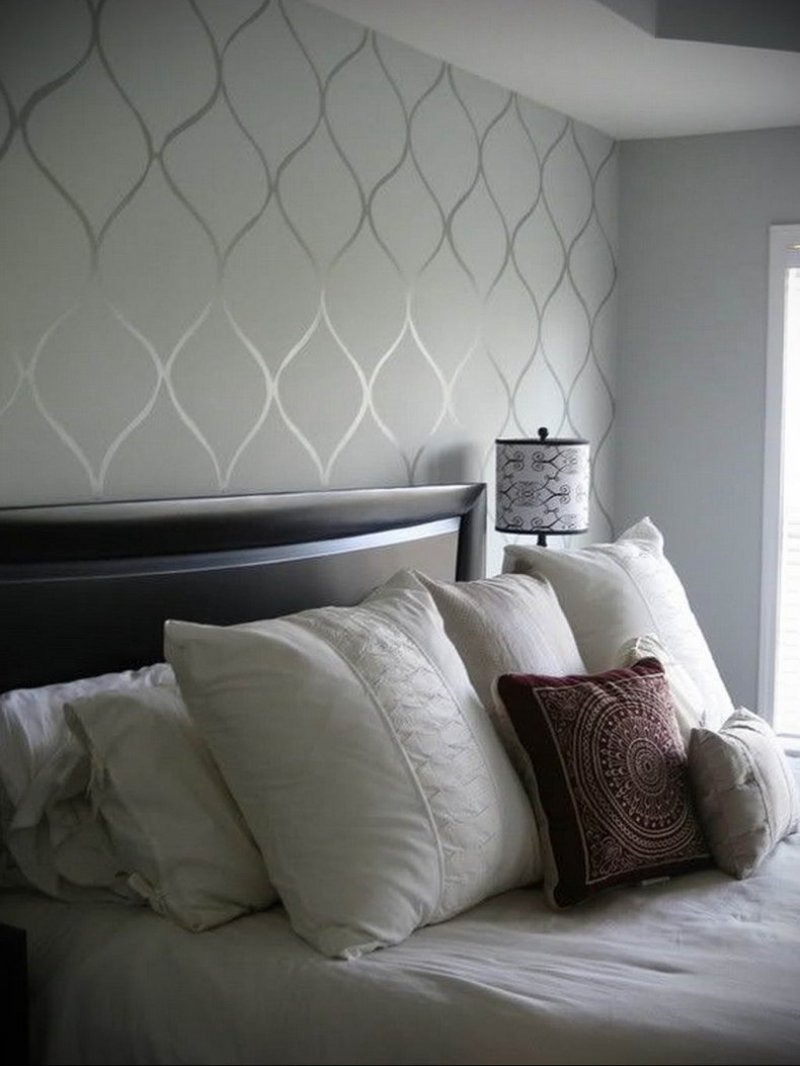 Обои camden trellis wallpaper soft grey silver