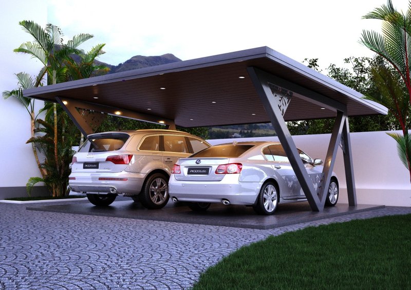 Павильон для автомобиля voeroka carport