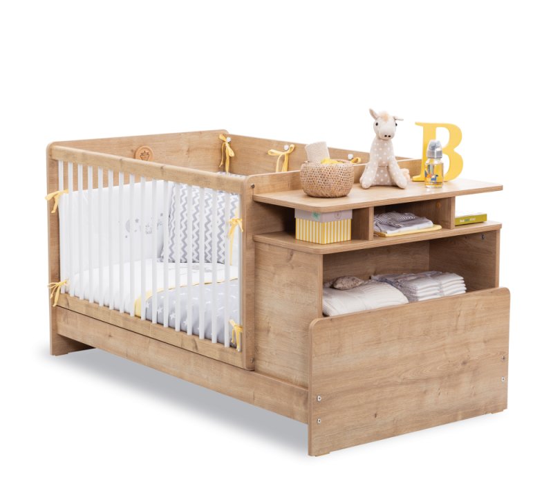 Кровать трансформер с полками cilek baby cotton