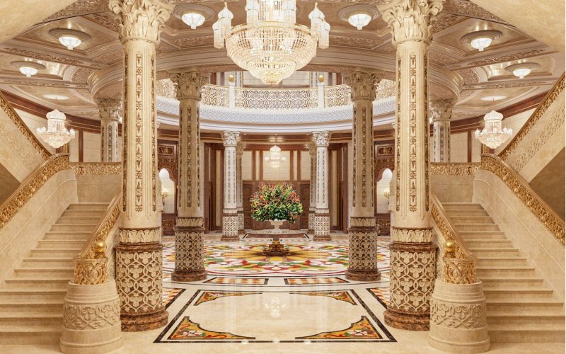 Роскошный дворец - luxury antonovich design