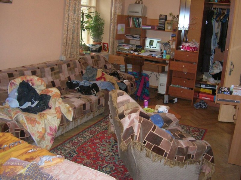 Беспорядок в квартире