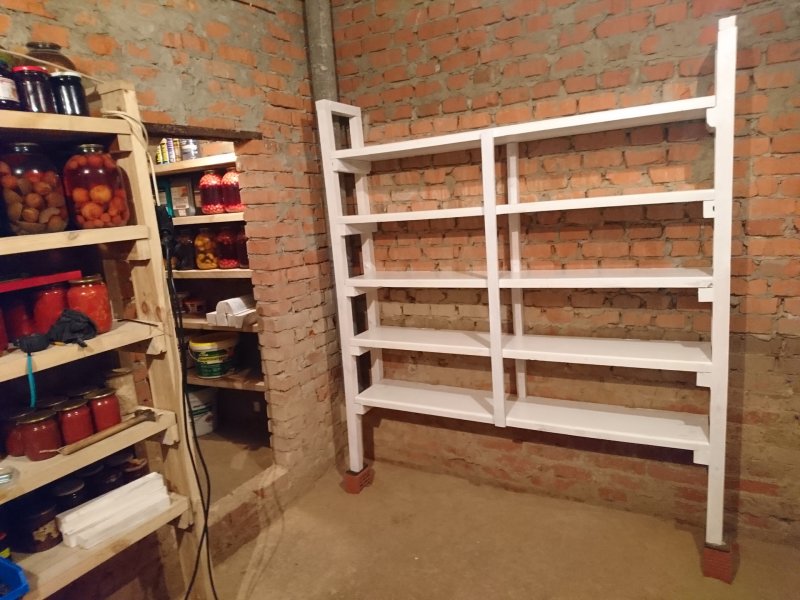Стеллажи для подвала