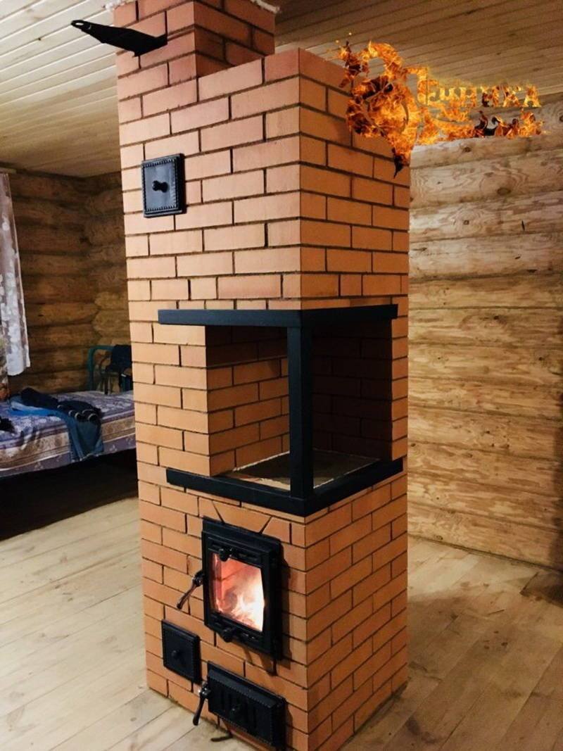 Печи для дачи из кирпича