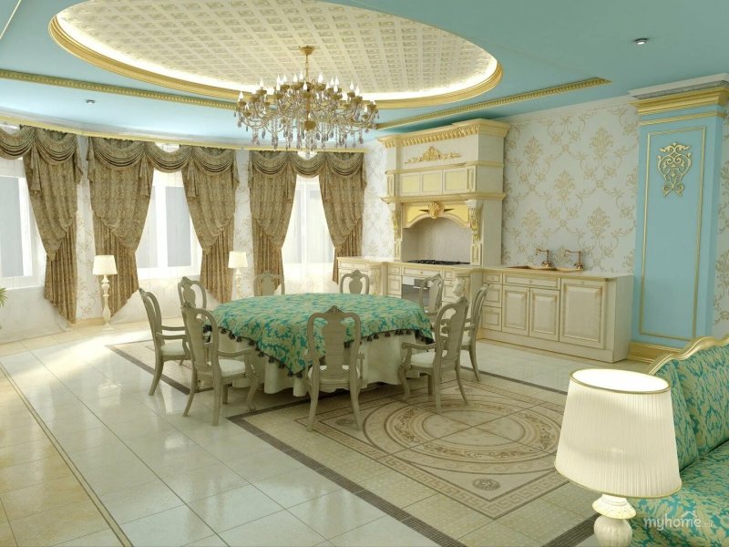 Antonovich design гостиная-кухня