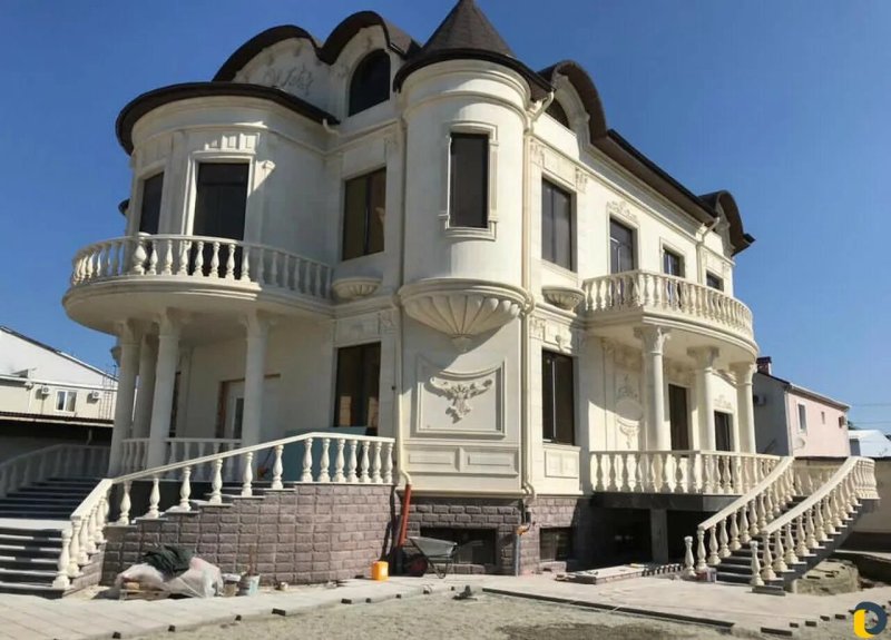 Дагестанский камень облицовка особняк