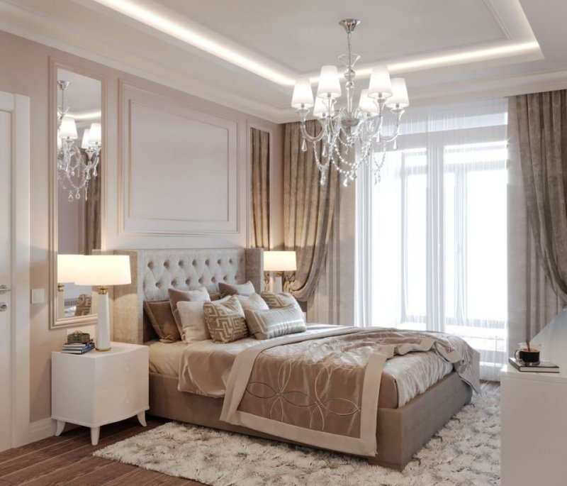 Спальни luxury неоклассика