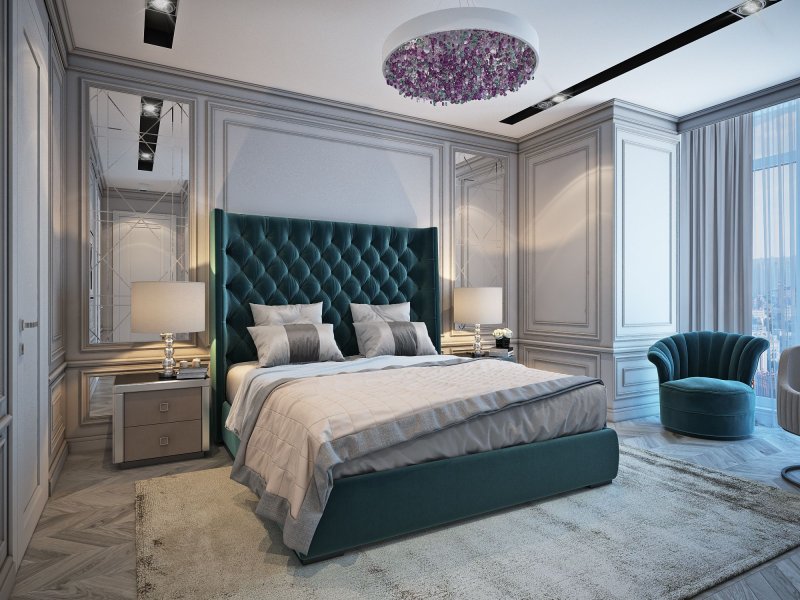 Спальни luxury неоклассика