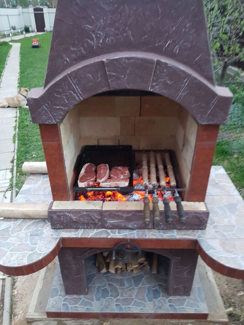 Печи барбекю