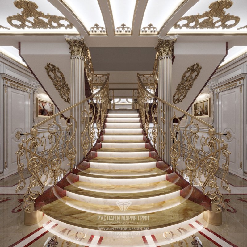 Luxury antonovich design лестница