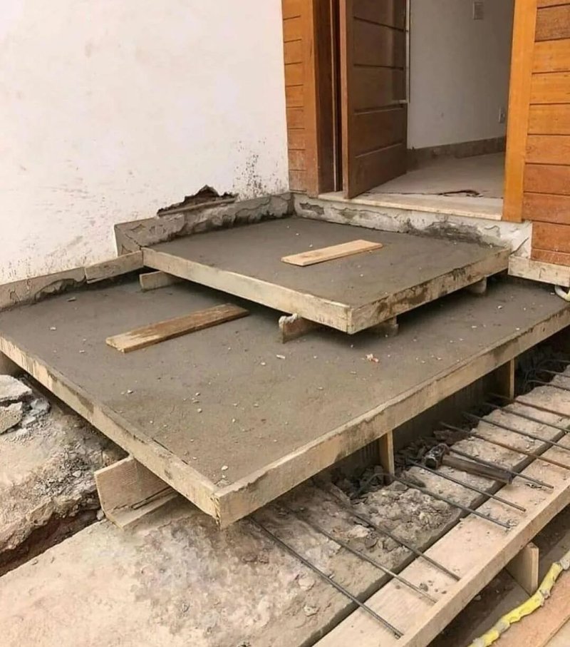 Ступеньки для крыльца из бетона