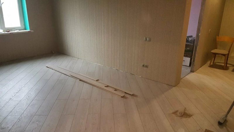 Укладка ламината по диагонали