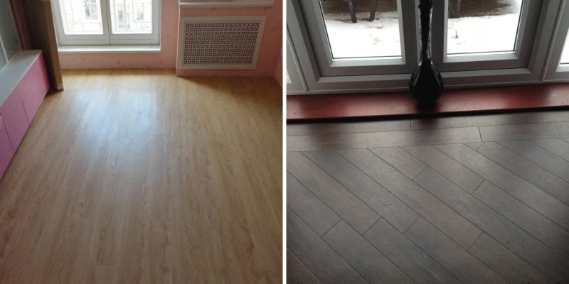 Укладка ламината по диагонали