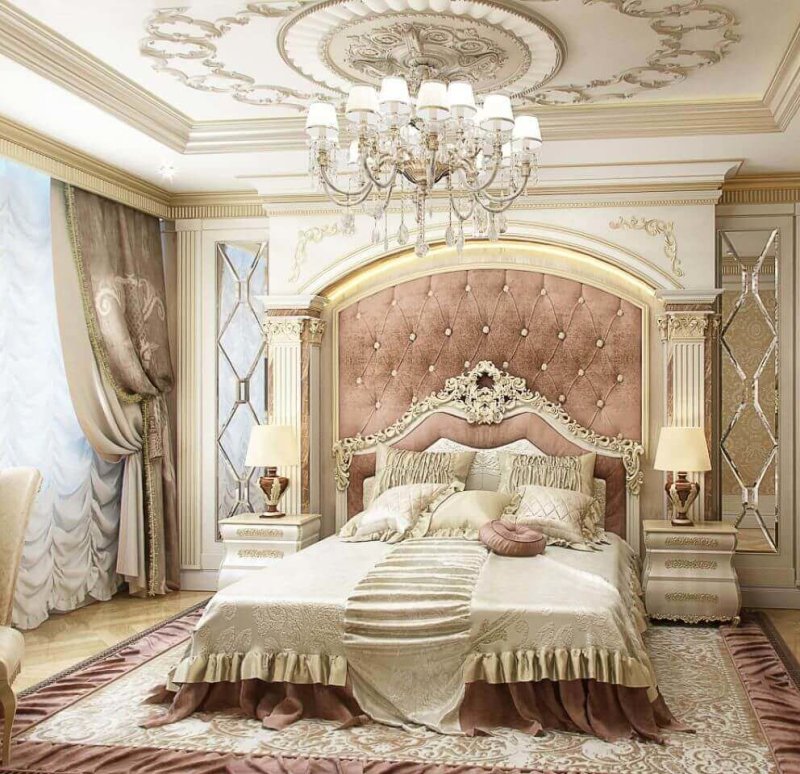 Королевская спальня luxury antonovich design