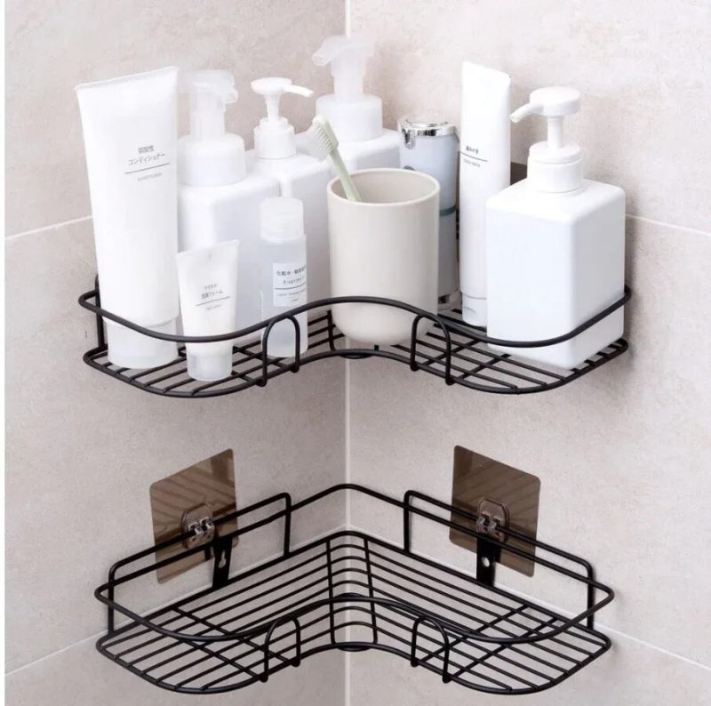 Полка угловая для ванной corner storage rack