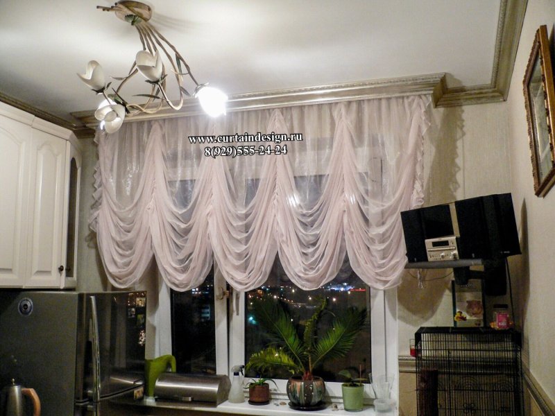 Французские шторы версаль