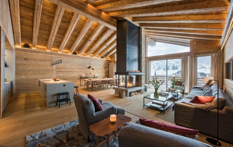 Luxury alpine chalet