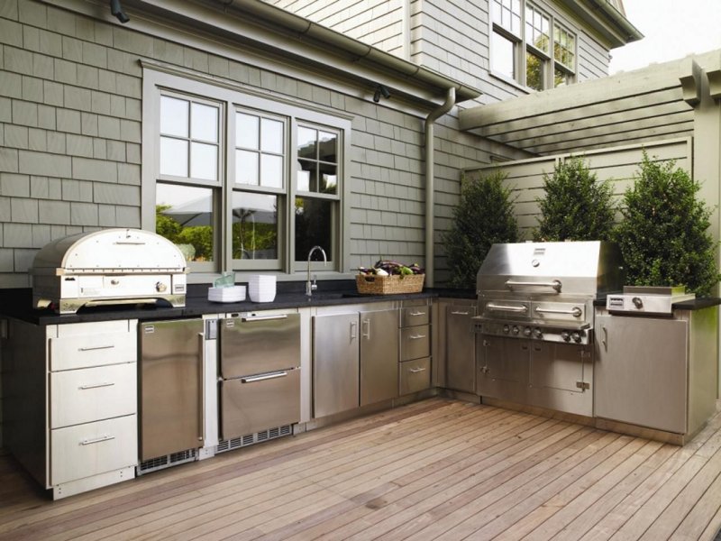 Outdoor kitchen design