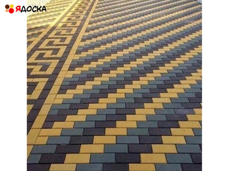 Тротуарная плитка брусчатка
