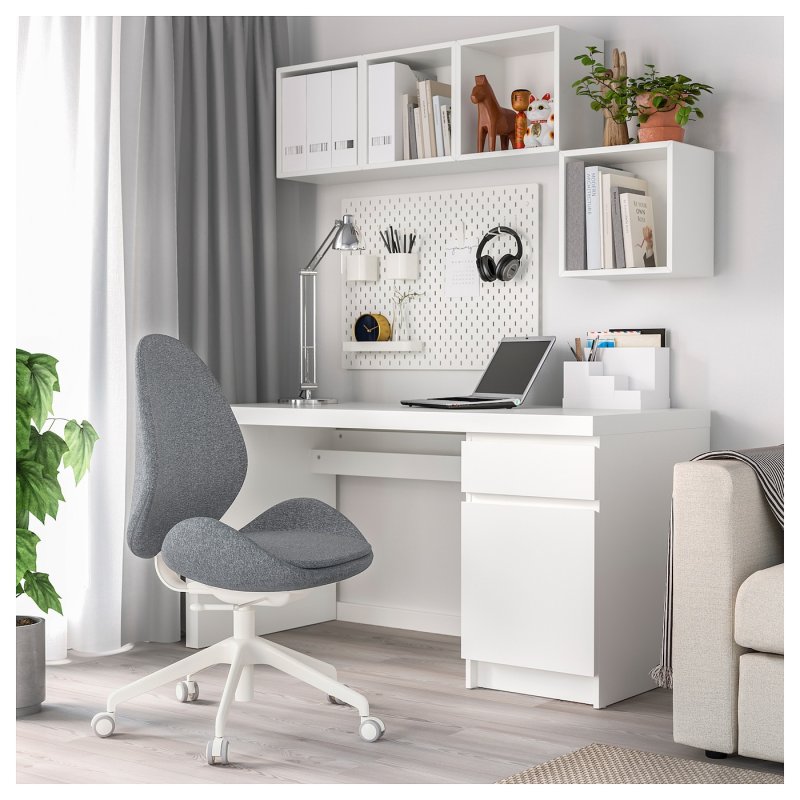 Стол micke ikea белый