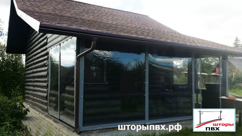 Мягкие окна для беседки