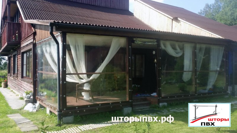 Шторы пвх для беседок и веранд