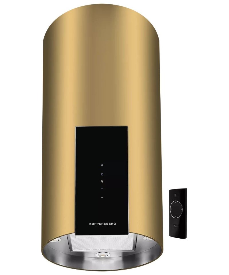Островная вытяжка kuppersberg motuba gold