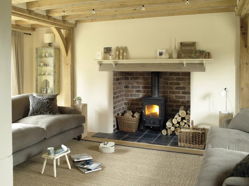 Дровяная печь-камин fireplace hordo
