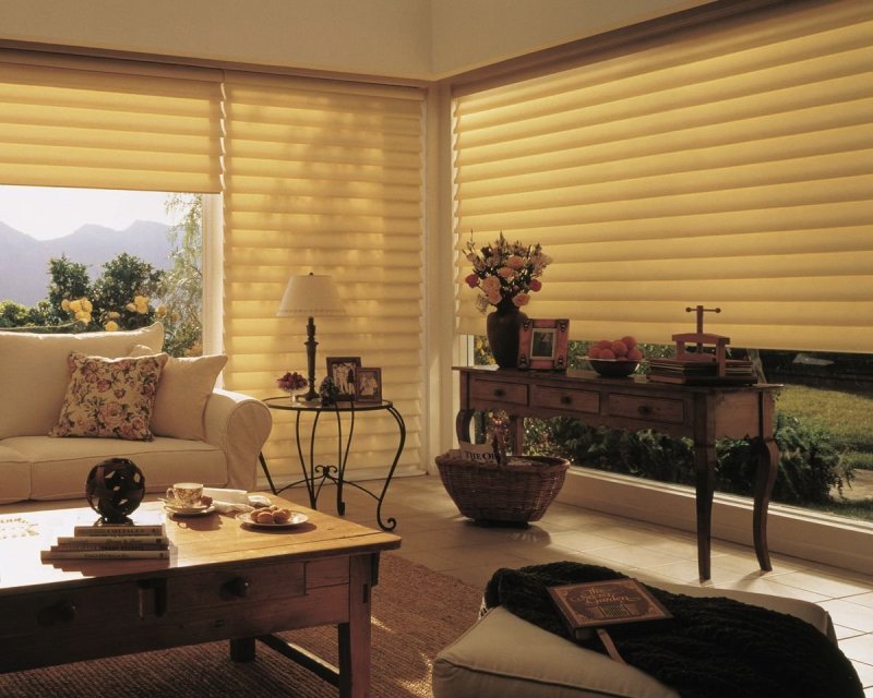 Плиссе hunter douglas