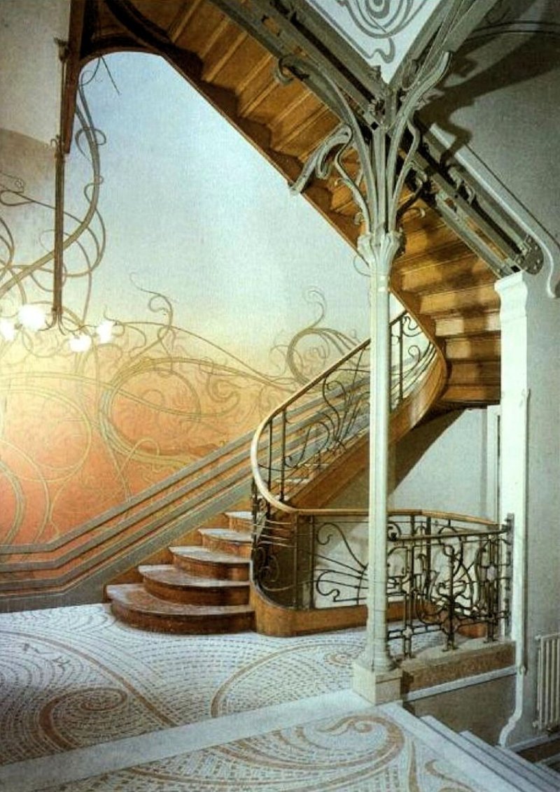 Виктор орта особняк тасселя в брюсселе 18921893