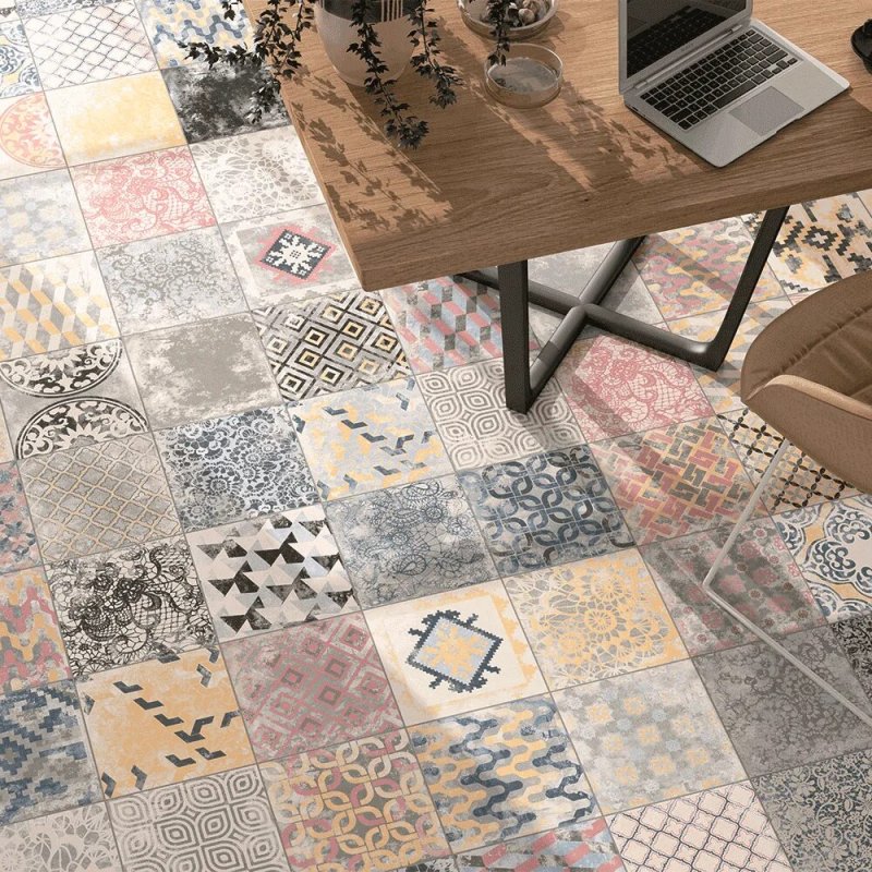 Керамогранит codicer moorea mix decor 25x25