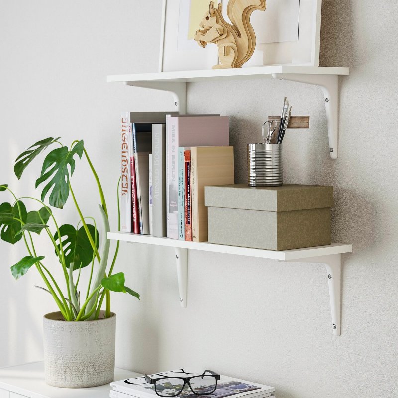 Полка настенная бургульт ikea