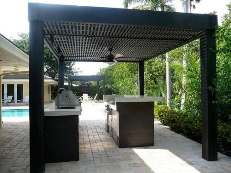 Outdoor kitchen design