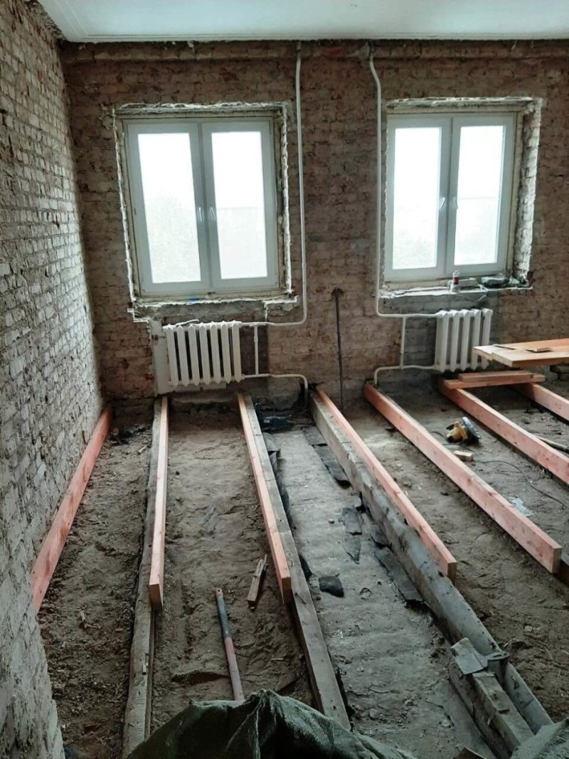 Деревянные перекрытия в сталинке