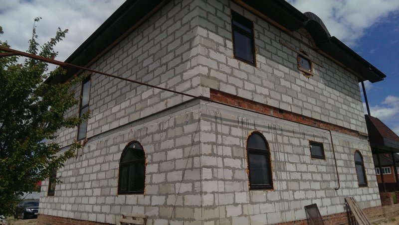 Дом из газобетона