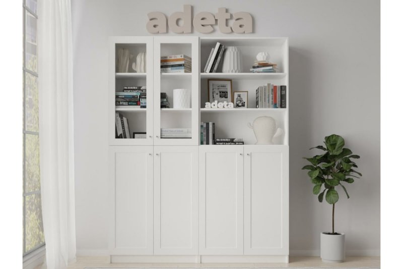 Adeta книжный шкаф билли 388 white не икеа