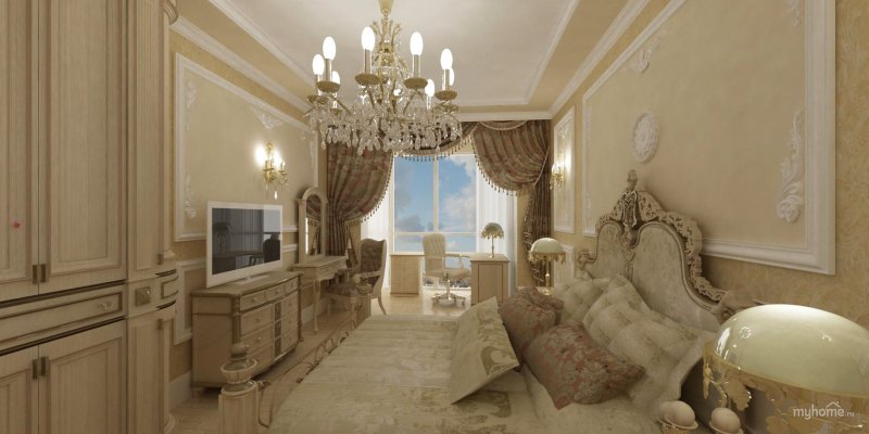 Квартира в стиле барокко
