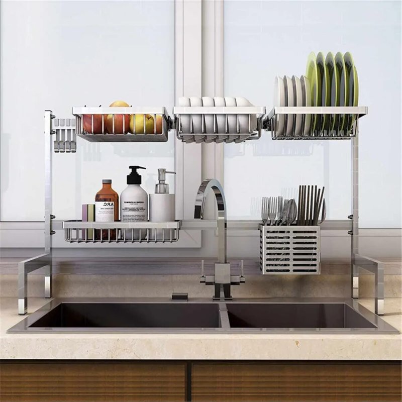Сушилка для посуды stainless steel dish rack