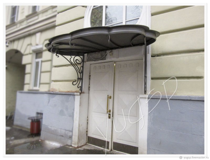 Металлические козырьки