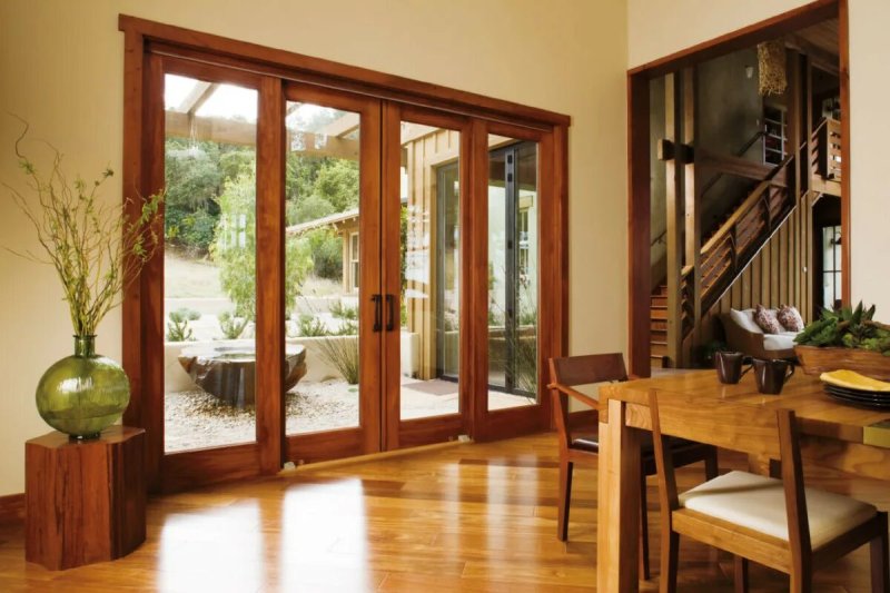 Sliding glass door