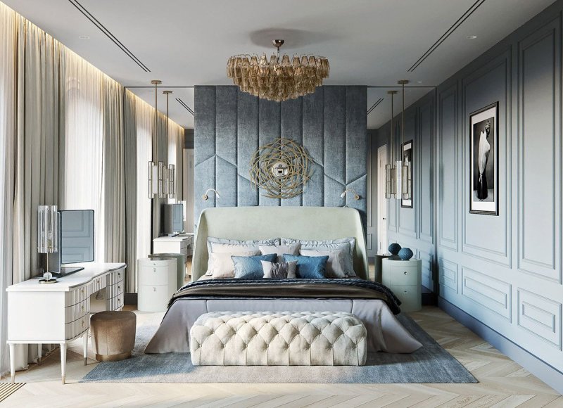 Спальни luxury неоклассика
