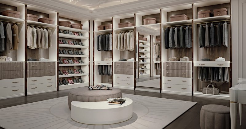 Гардеробная benedetti luxury