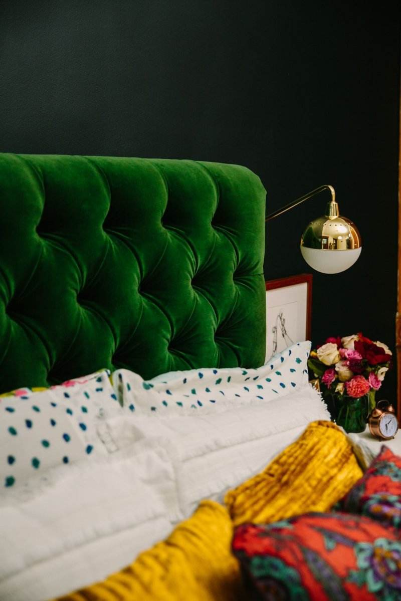 Velvet emerald кровать