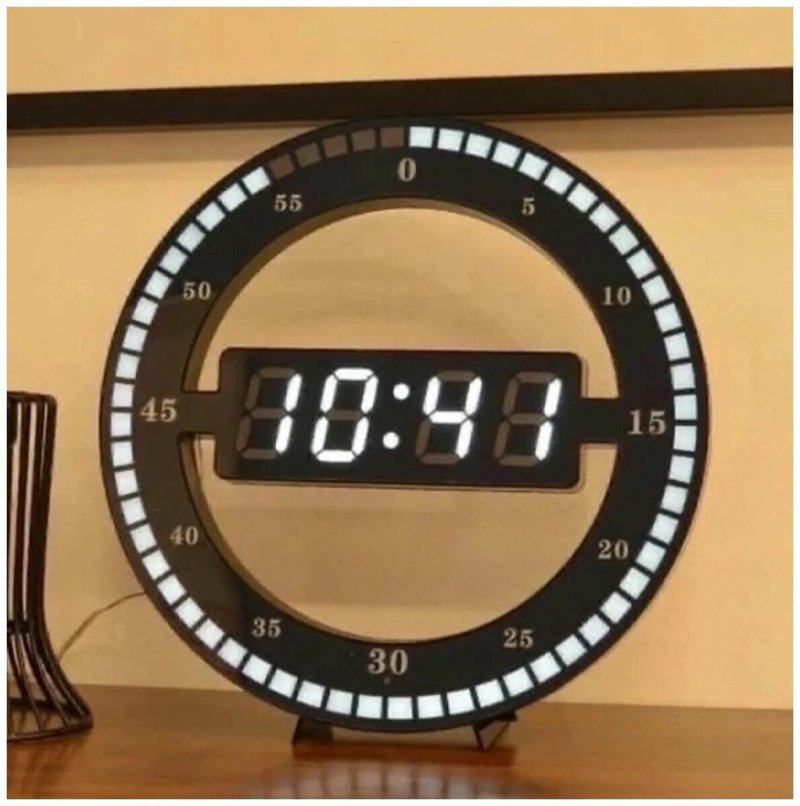 Часы настенные digital led clock