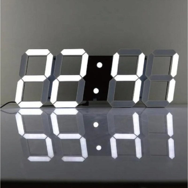 Электронные часы led digital wall clock