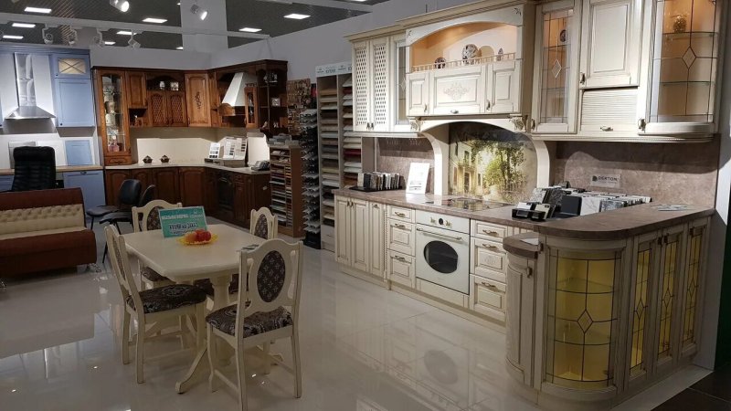 Кухни с патиной