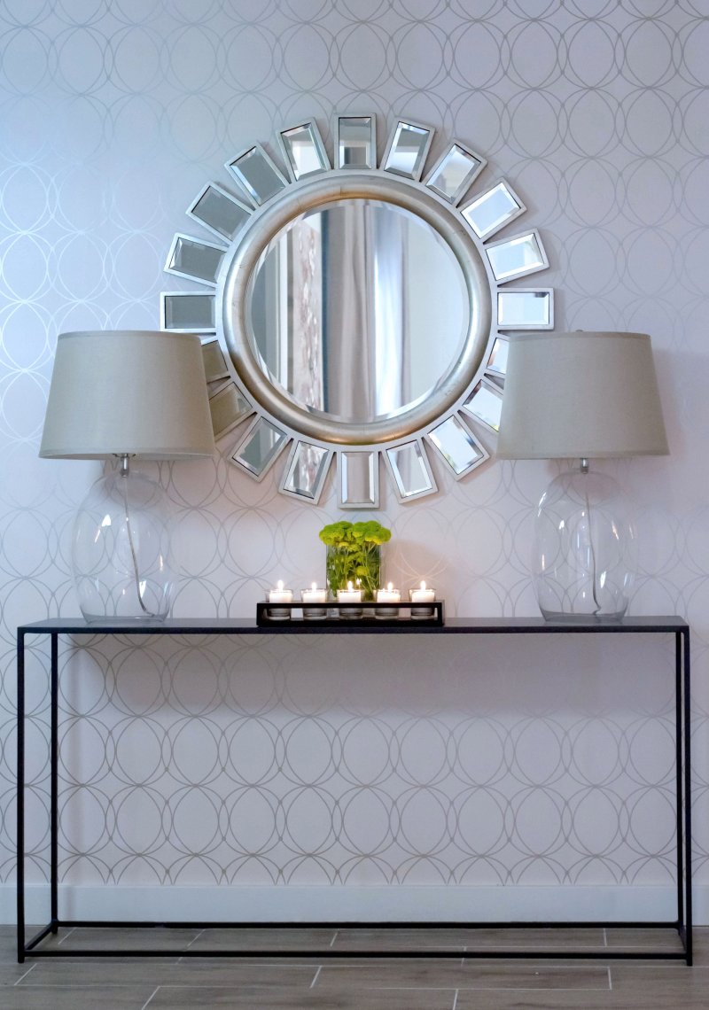 Консоль зеркальная garda decor