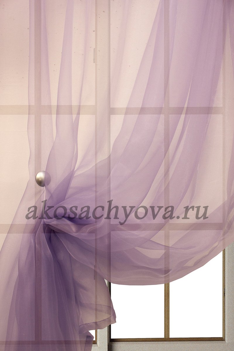 Шторы из органзы
